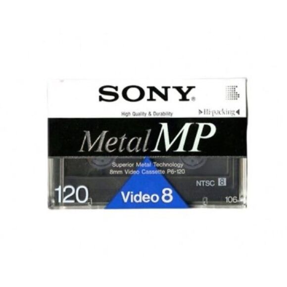 10/$25🦋 X2 Sony Metal MP 120 Minute 8mm Video Cassette - Picture 1 of 11